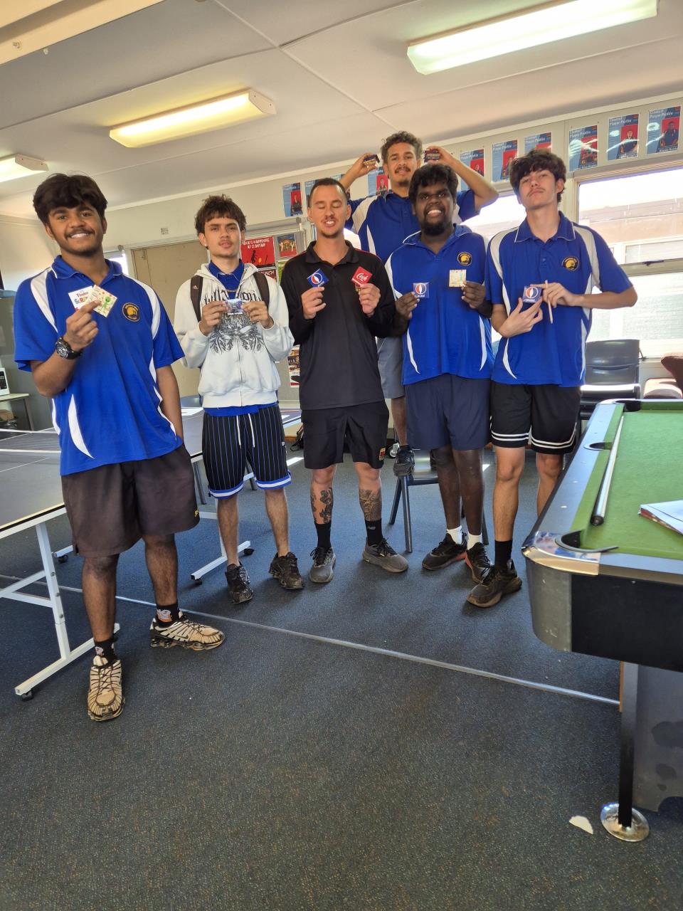 Students taking part in the PAMS STI community education program